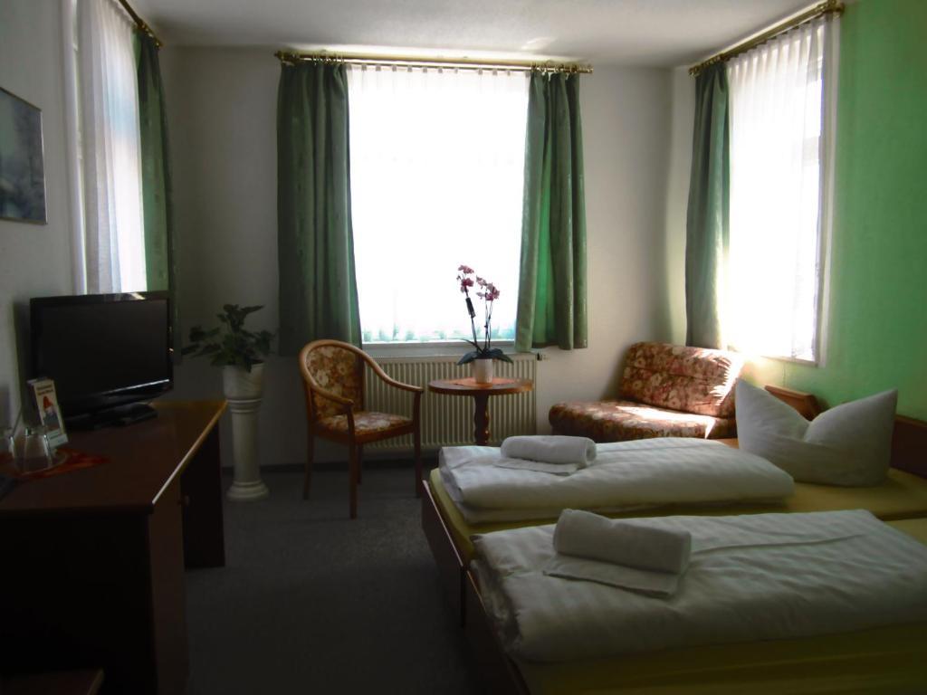Hotel Ratskeller Thum Exterior foto